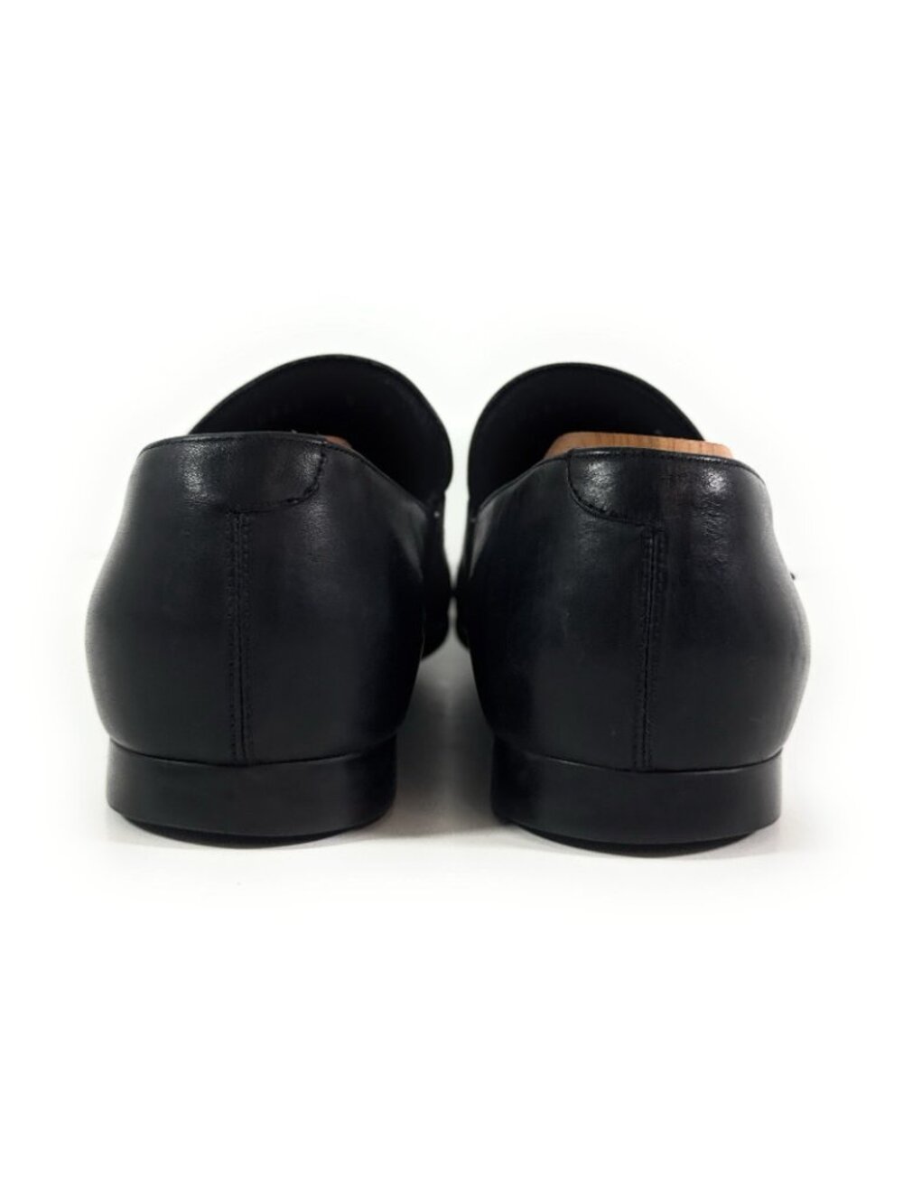Gucci Mens Leather Slip On Monk Strap Loafers Size 8 D Buckle Black 170337 - Picture 5 of 15